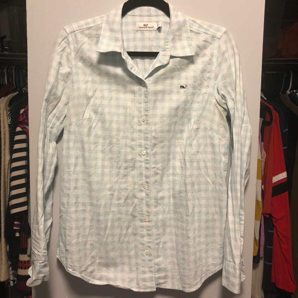 Vineyard Vines Women’s Button Down Top Size 8